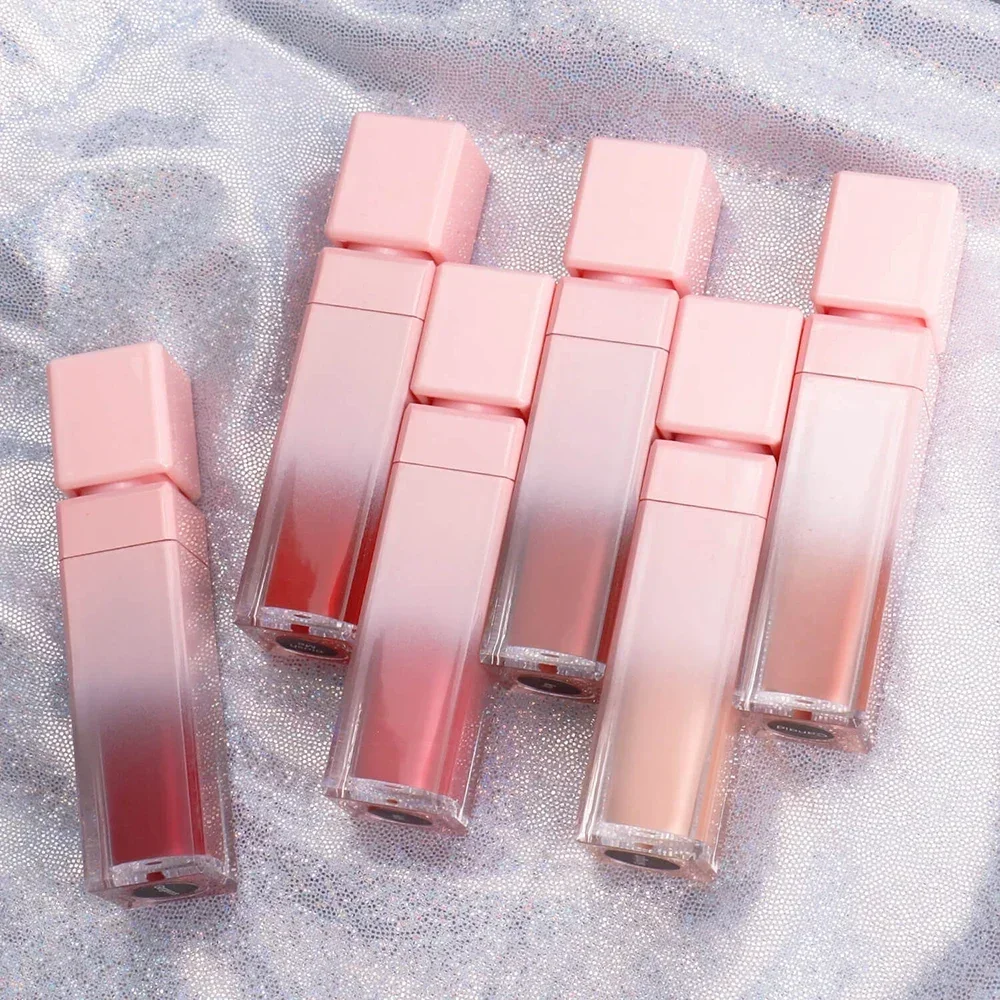 7g Private Label Lipgloss Custom Bulk Liquid Lipstick Metallic Matte Gloss Pink Tube Moisturizer Waterproof Pigment Lips Makeup