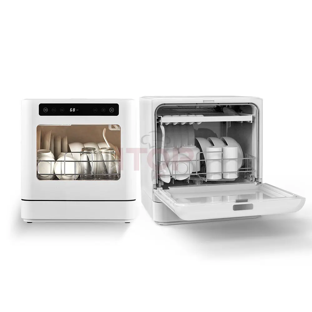 Factory Disinfection Drying Dishwasher Home Use Portable Multi-Function Dish Washer 220V Transparent Window China 