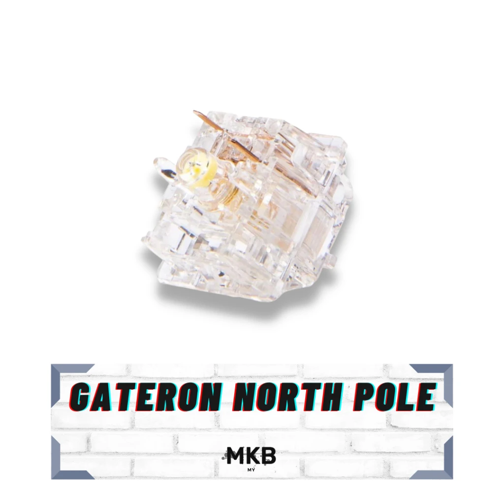 Imagem -04 - Gateron North Pole Switch 2.0 Amarelo Linear Teclado Mecânico ou Gaming Estoque Pronto