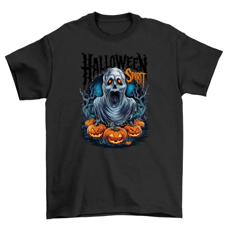 Boo tiful Halloween_297 Ghosts Pumpkins T Shirt Spooktacular Fun Funny s