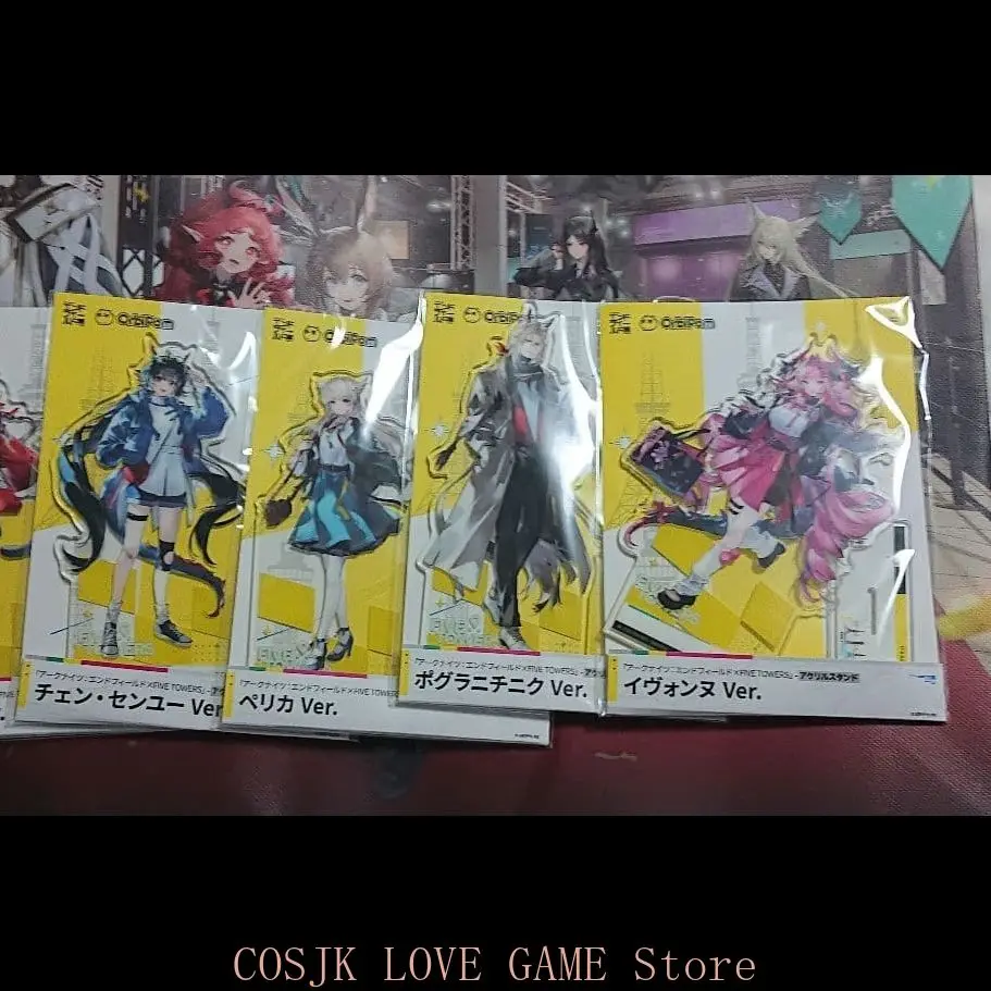 

Anime Arknights: Endfield Chen Qianyu Pogranichnik Perlica Acrylic Stand Model Desk Decor Badge Pendant Halloween Gifts