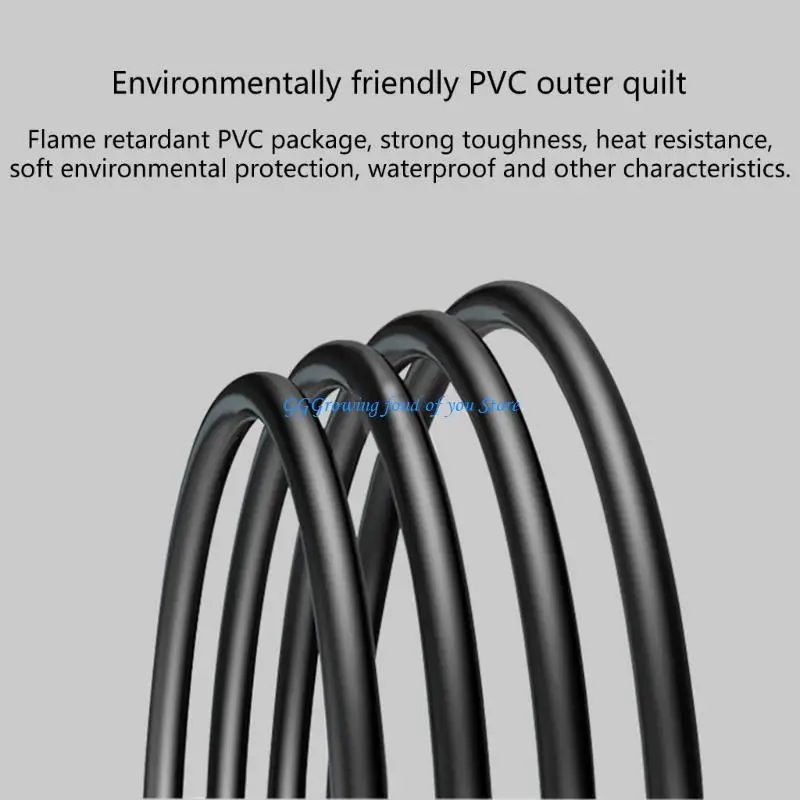 

H9EB US NEMA 5-15P to C5 Extension Power Short Cord Single US NEMA 5-15P Male to C5 Female Adapters Cord Cable
