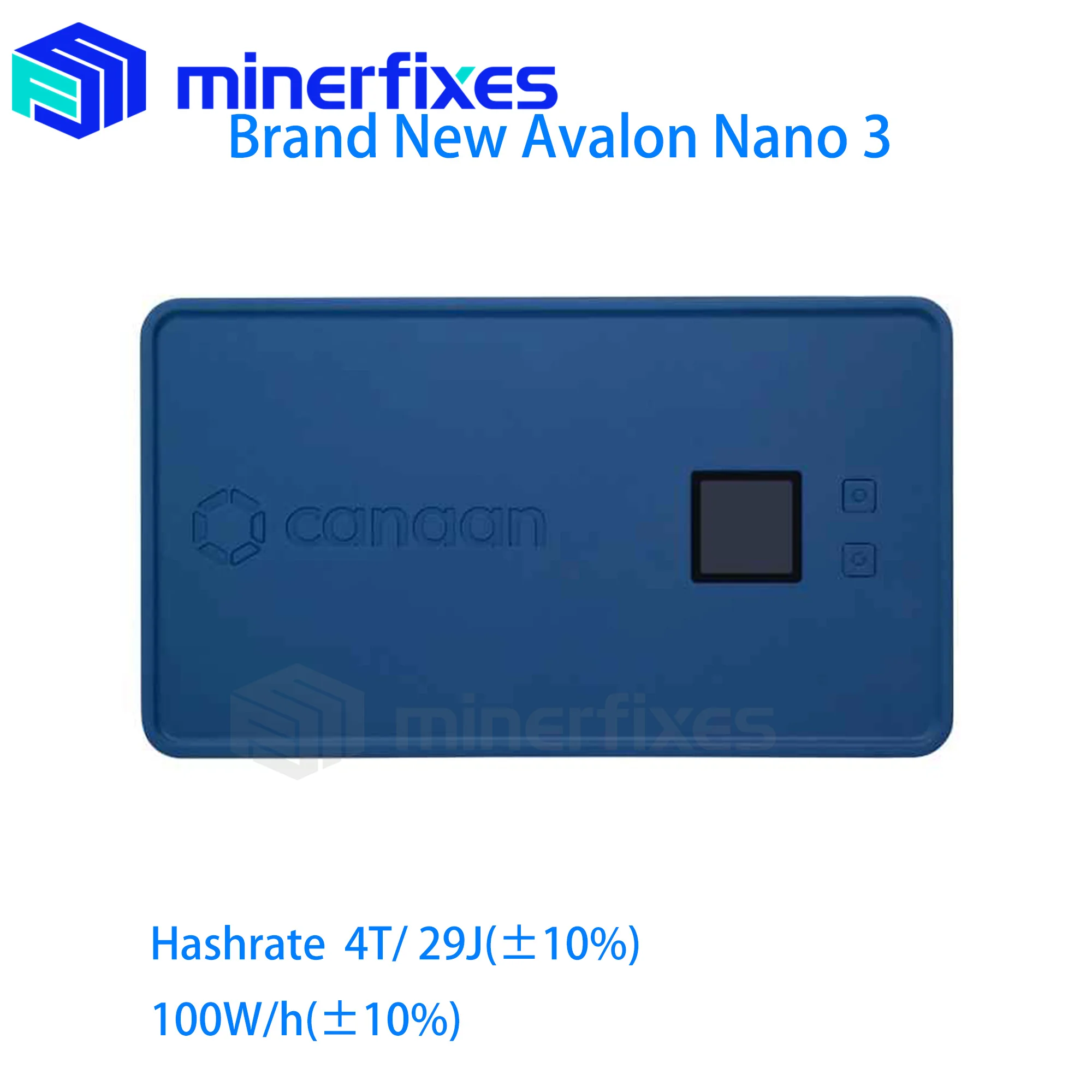 Minibtc เครื่องขุด Avalon NANO 3 Home Miner ปิดเสียง Bitcoin Miner พร้อมแหล่งจ่ายไฟขนาดเล็กแบบพกพาความร้อน BTC Miner SOLO 4th /s