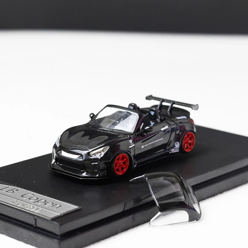 SH 1/64 Nissan GTR LB Copen Legierung Spielzeug Kraftfahrzeug Druckguss Metall Modell Geschenke