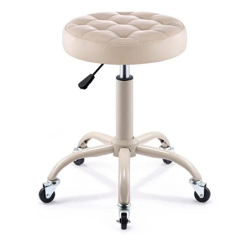 Furniture Beauty Salon Barber Chair Lifting Rotation Hairdressing Stool  Livingroom Office Seat Chairs Makeup Stools Customized