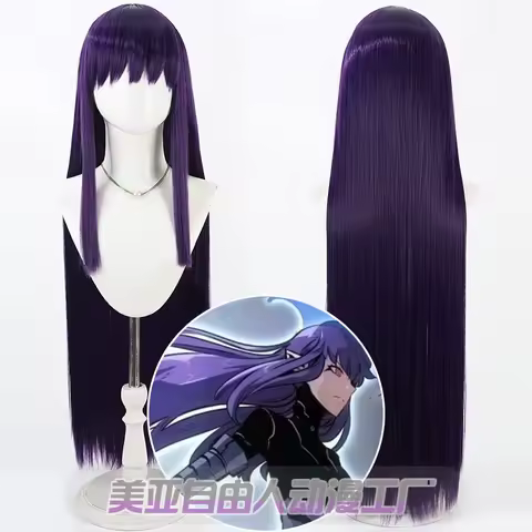 Anime Solo Leveling Arise Cosplay Wig Long Hair For Halloween party + Free Cap