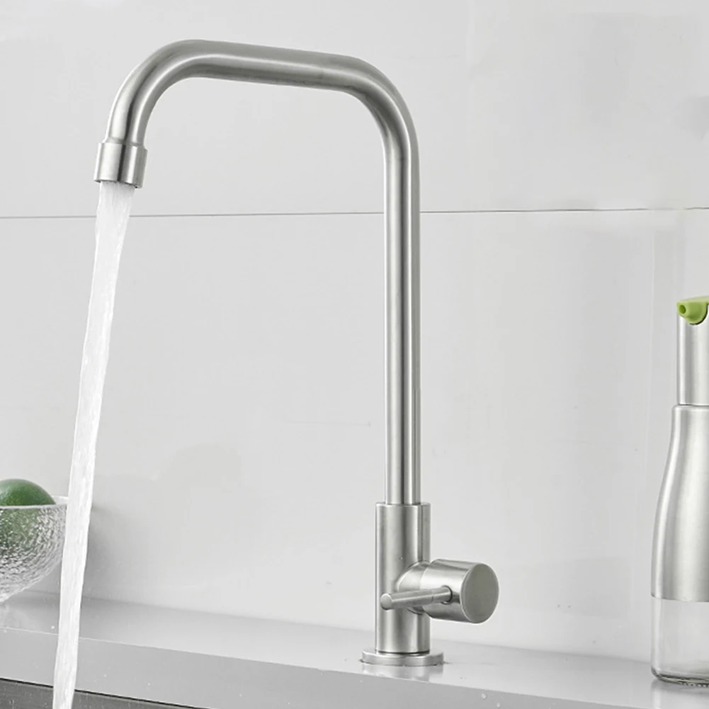 304 Steel Faucet Kitchen Water Purifier Kitchen Bar Soft Bubble Flow Discoloration Resistant Energy-saving Bubbler For Bars