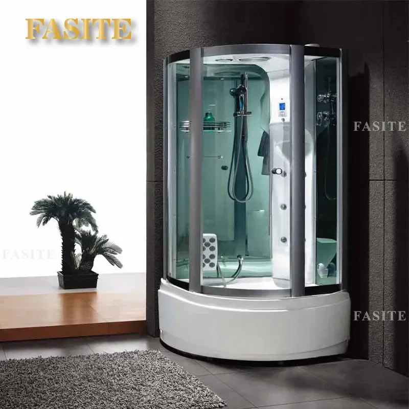 For Indoor Bathroom Leisure SPA Massage Multifunctional Shower Steam Sauna Dry and Wet Separation Factory Direct Sales