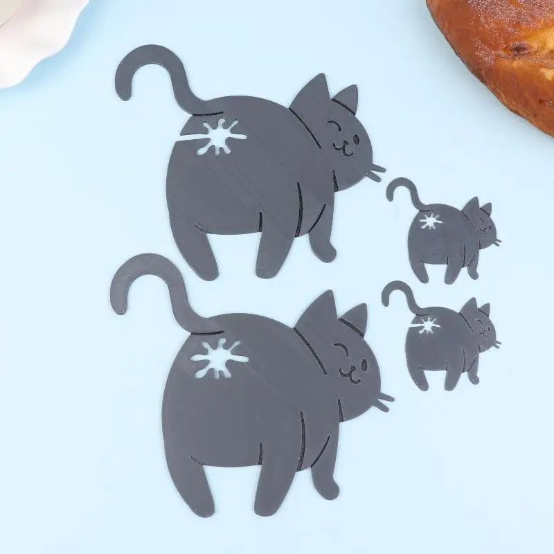 

1 шт., забавный зажим для хлеба с изображением кота, зажим для сумки с 3D принтом, держатель для сумки, новинка, кухонный гаджет для любителей кошек, хранение еды, домашний декор