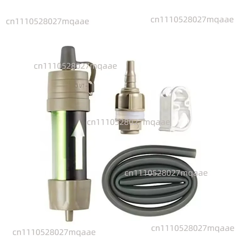L630 Outdoor Water Filter Straw, Gravity Water Purification Bag, Portable Filter for Outdoor Emergency Drinking