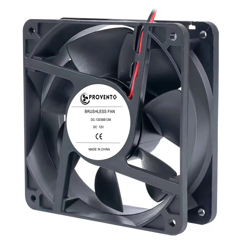 120mm 12cm 12038 Fan 5V 12V 24V 2500RPM  Fan DC Brushless Cooling Fan 120x120x38mm 2PIN PC Computer Case Cooler
