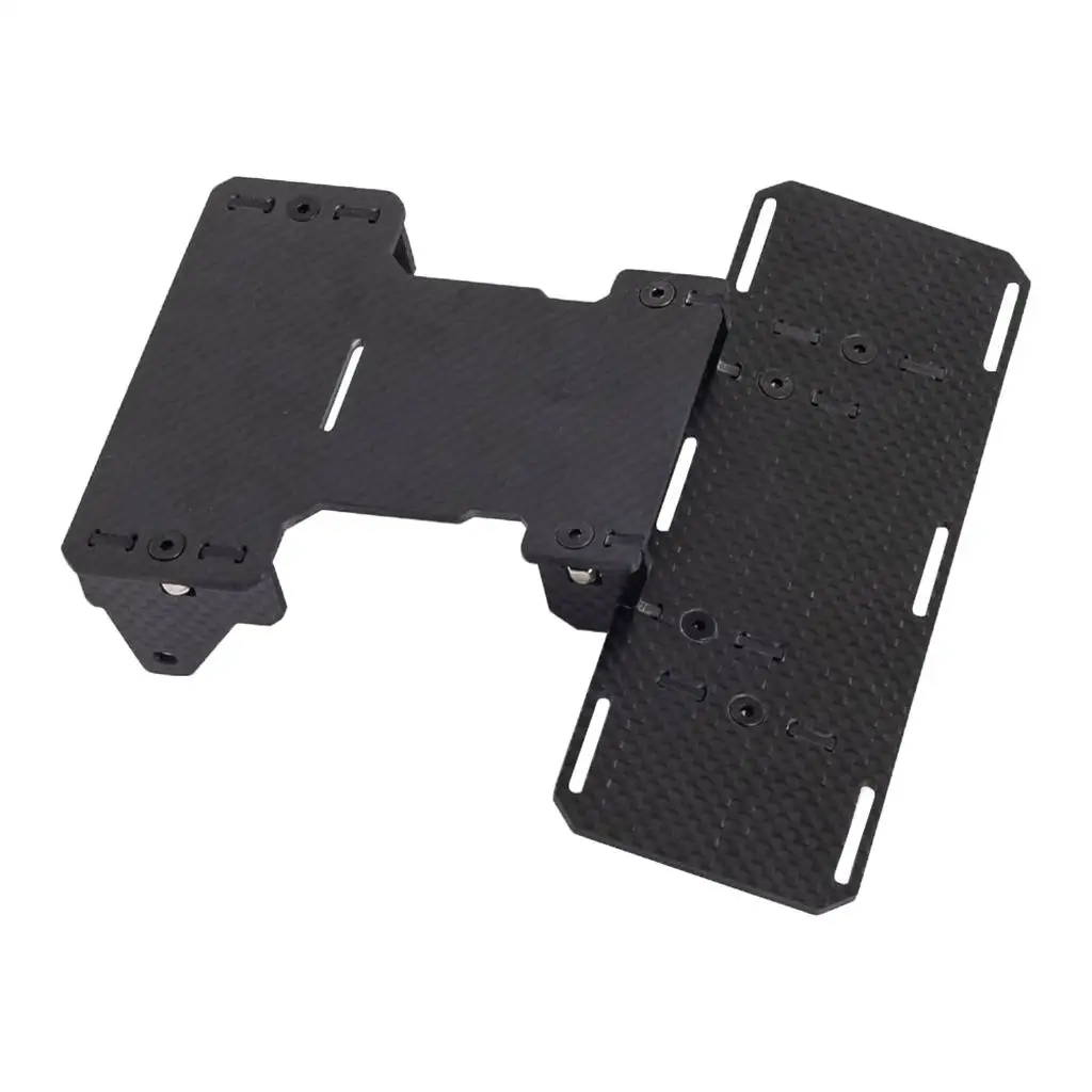 

1:10 RC передний держатель батареи монтажная пластина батареи для осевой SCX0027 90047 гусеничная модель грузовика аксессуары