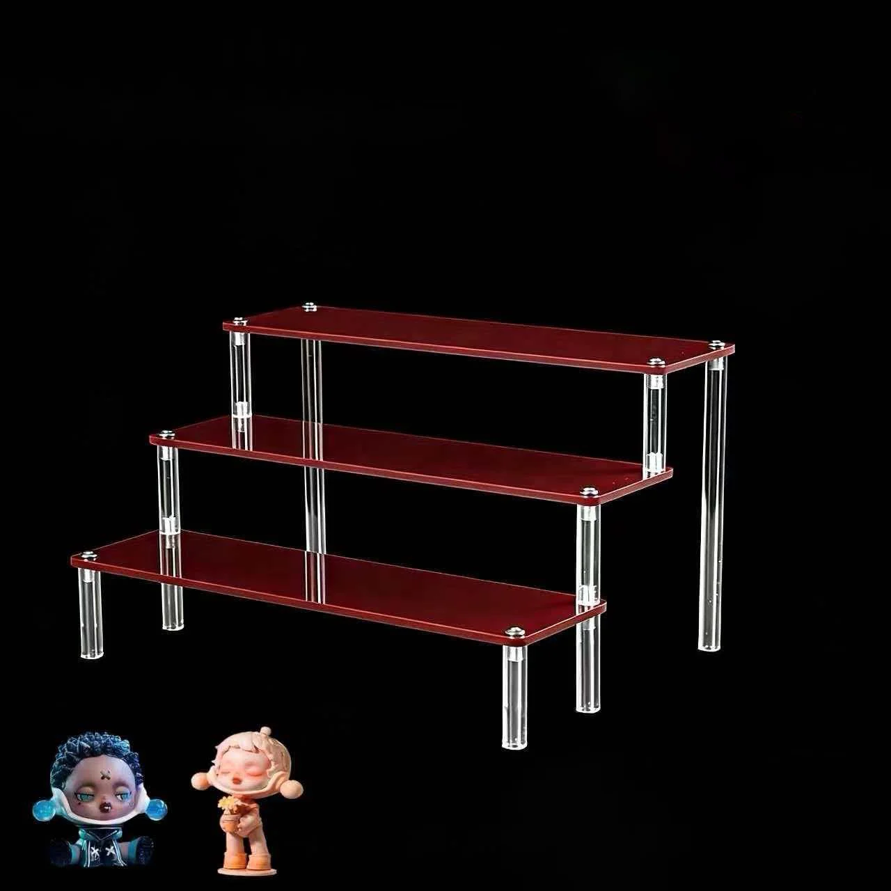 香水オーガナイザースタンド、アクリル製ディスプレイライザーシ - Pop Display Shelf のレビューと価格
