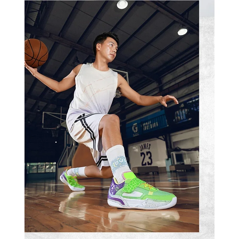

2025 Men'S And Women'S Original Basketball Outdoor Rubber Anti-Slip Sports Training Shoes