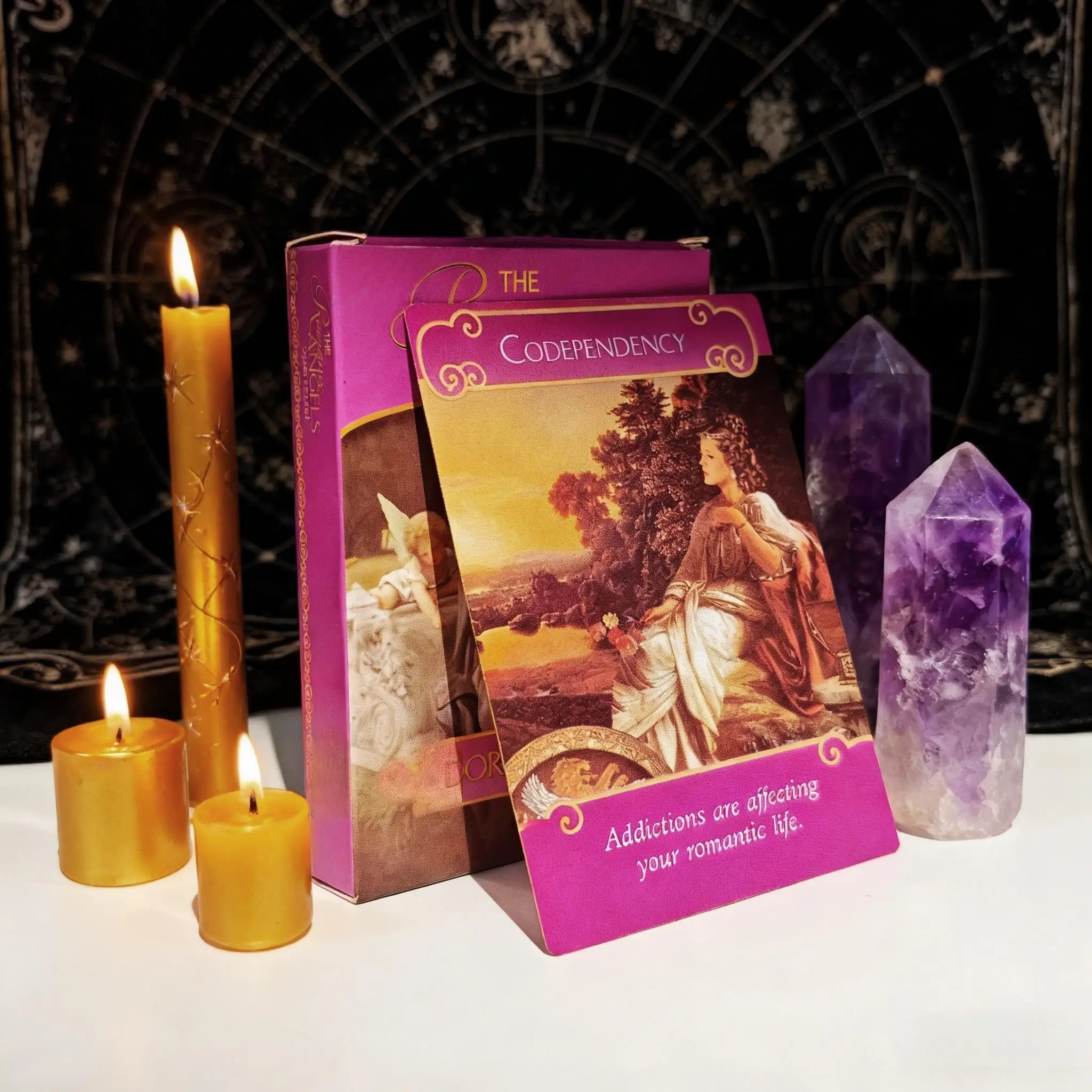 Romance Angels Oracle cartes Spanis anglais lire destin jeu de société Oracle jeu de cartes à jouer jeux pour fête divertissement personnel