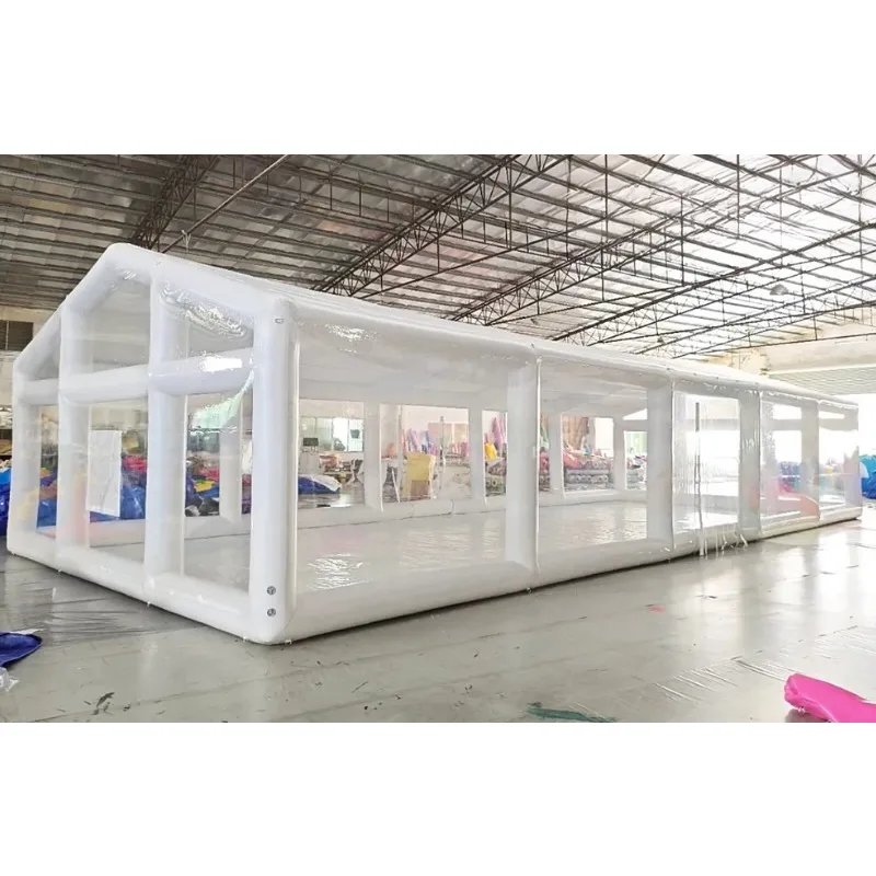 Inflatable tent outdoor construction site one-click opening and closing free installation outdoor camping
