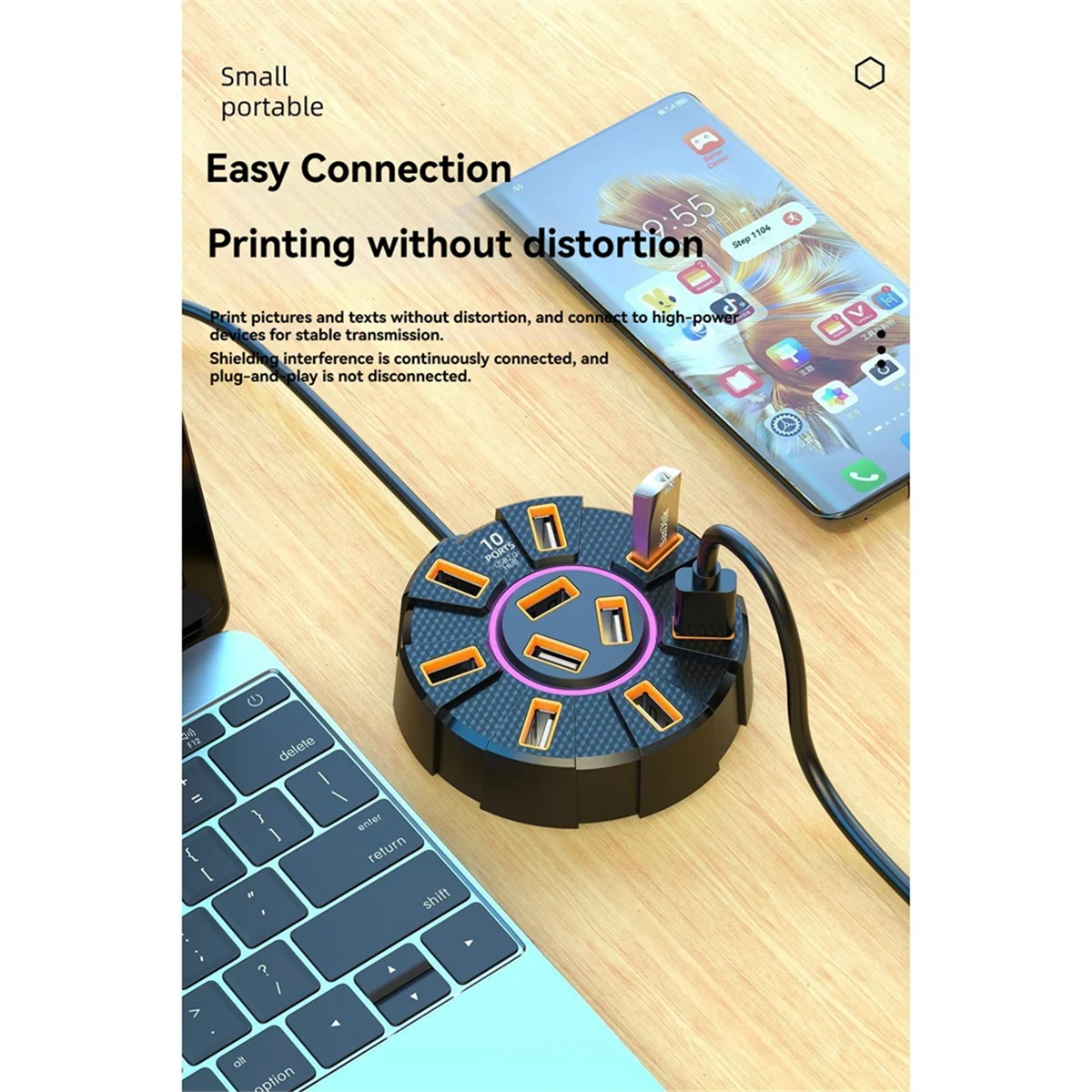 【Livraison Rapide】USB Hub