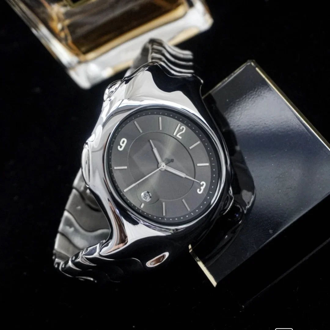 IB DESIGN Unique Metal Watches Retro-futuristic BENLY Watches For Men Punk  Fashion Quartz Trendy Stylish Y2K Watches X5000