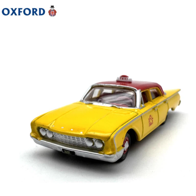 OXFORD Diecast 1: 87 escala Fairline Taxi coche en miniatura de aleación colección exhibición juguete adornos regalos