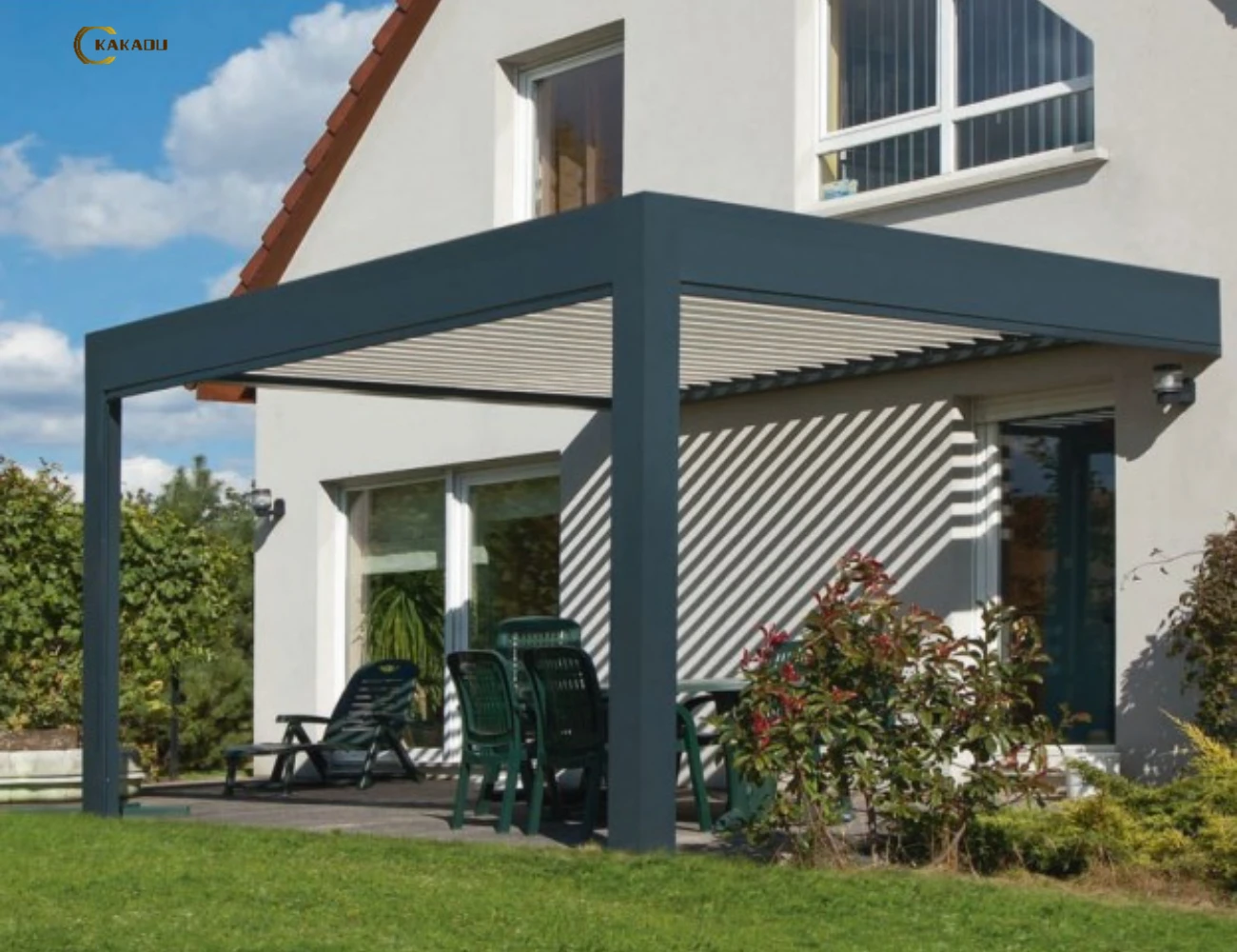 Pérgola de Aluminio KAKADU, Materiales para Techos de Pérgolas, Perfiles de Aluminio para Pérgolas