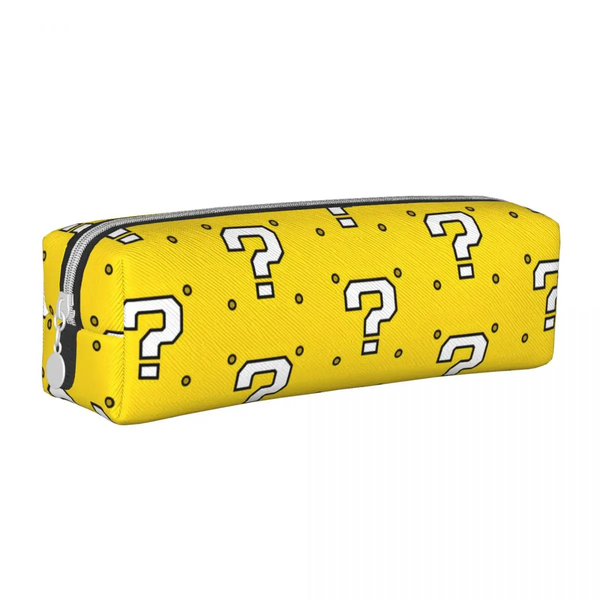 Question Block Game Pencil Case New Pen Bags Student Big Capacity Office Zipper Pencil Pouch