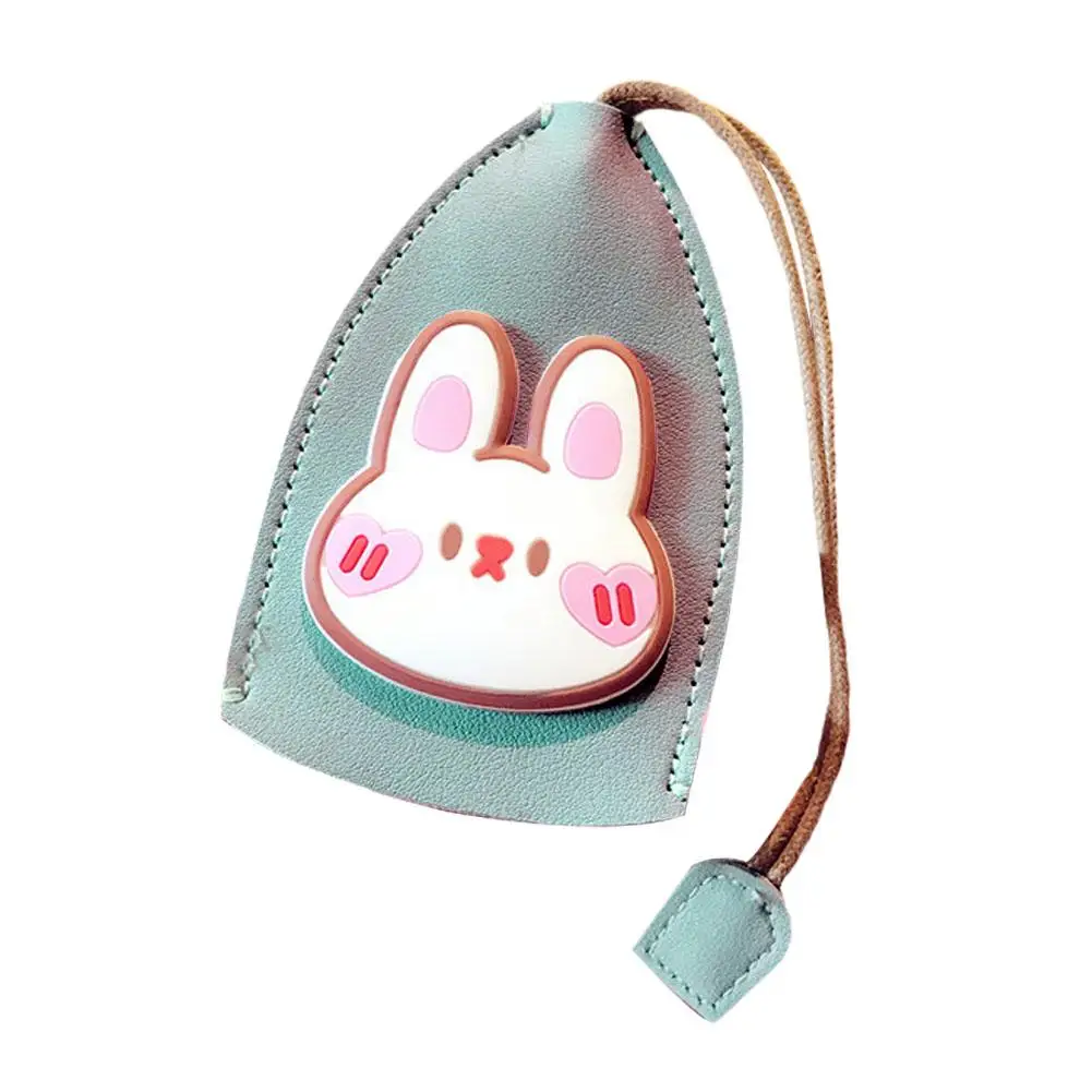 Cute Pull Out Key Holder for Keys Rabbit Bear Leather Key Holder Keychain Pull Type Pocket Key Wallets Key Box Key Case Key N6H8