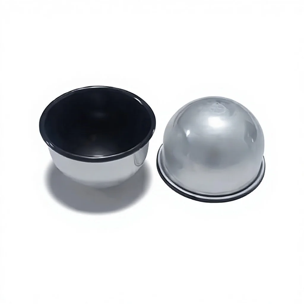 Factory Customizable 12*9.5cm Aluminum Alloy Non-stick Basque Round Cakes, Bread and Toast Baking Moulds Tins