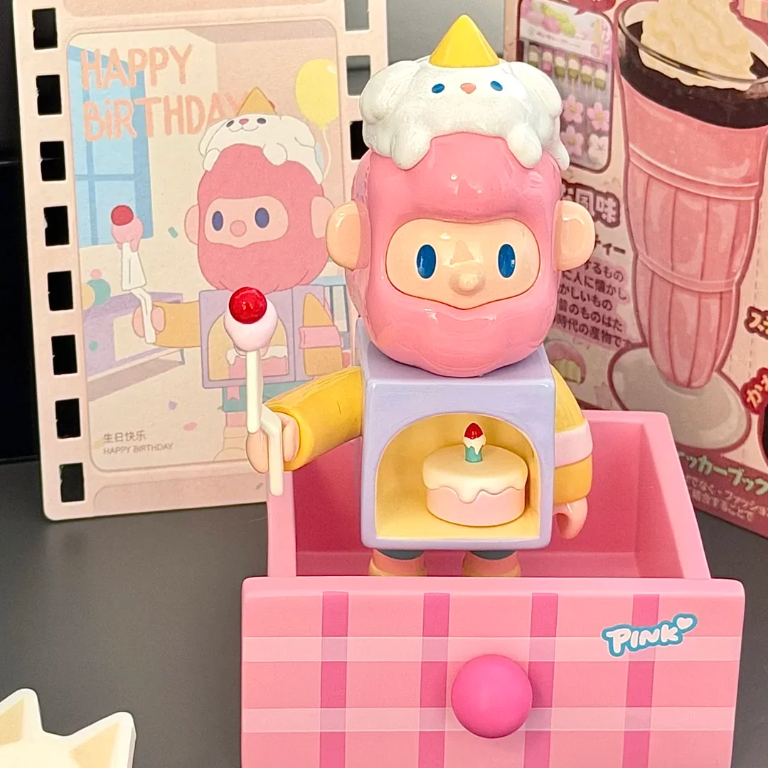 

Original Farmer Bob Flash Back Series Blind Box 12th Generation Trendy Figures Ornament Cute Toys Collectibles Halloween Gift