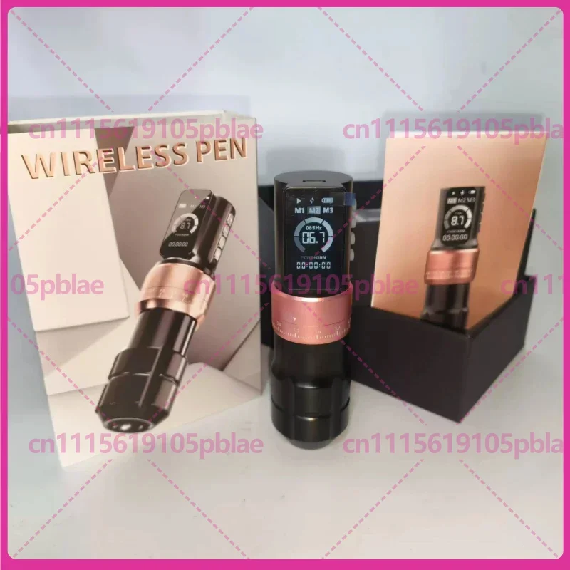 For Poseidon Star Track Wireless Tattoo Pen Adjustable Stroke Rotary Tattoo Machine All-in-one Liner
