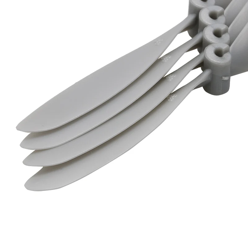 20PCS 2 Blades Aircraft Propeller Dia 6-10inch Silver Gray Power Paddle DIY Accessories Props for Model RC Airplane Fixed Wing