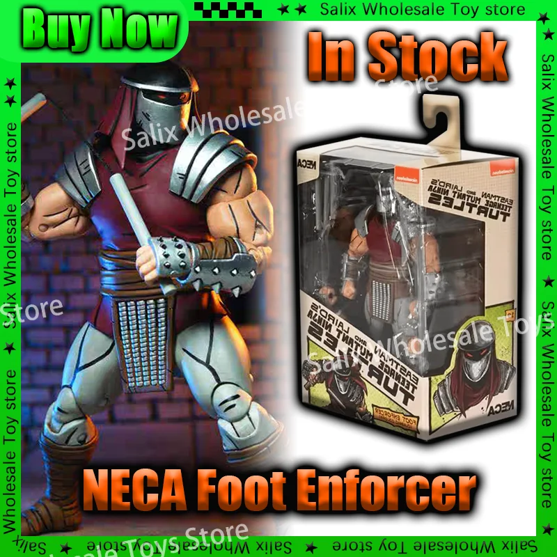 In Stock Neca Foot Enforcer Classic Action Figure Collection Anime Cartoon Statue Model Doll Birthday Gift Toy Customized