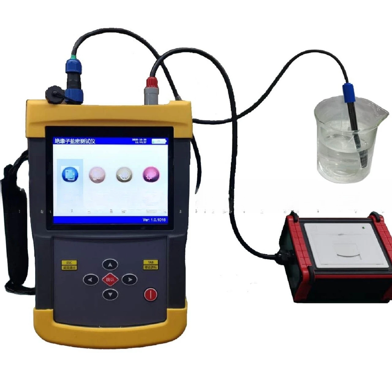 Tragbarer Salzdichtetester, intelligenter Isolator