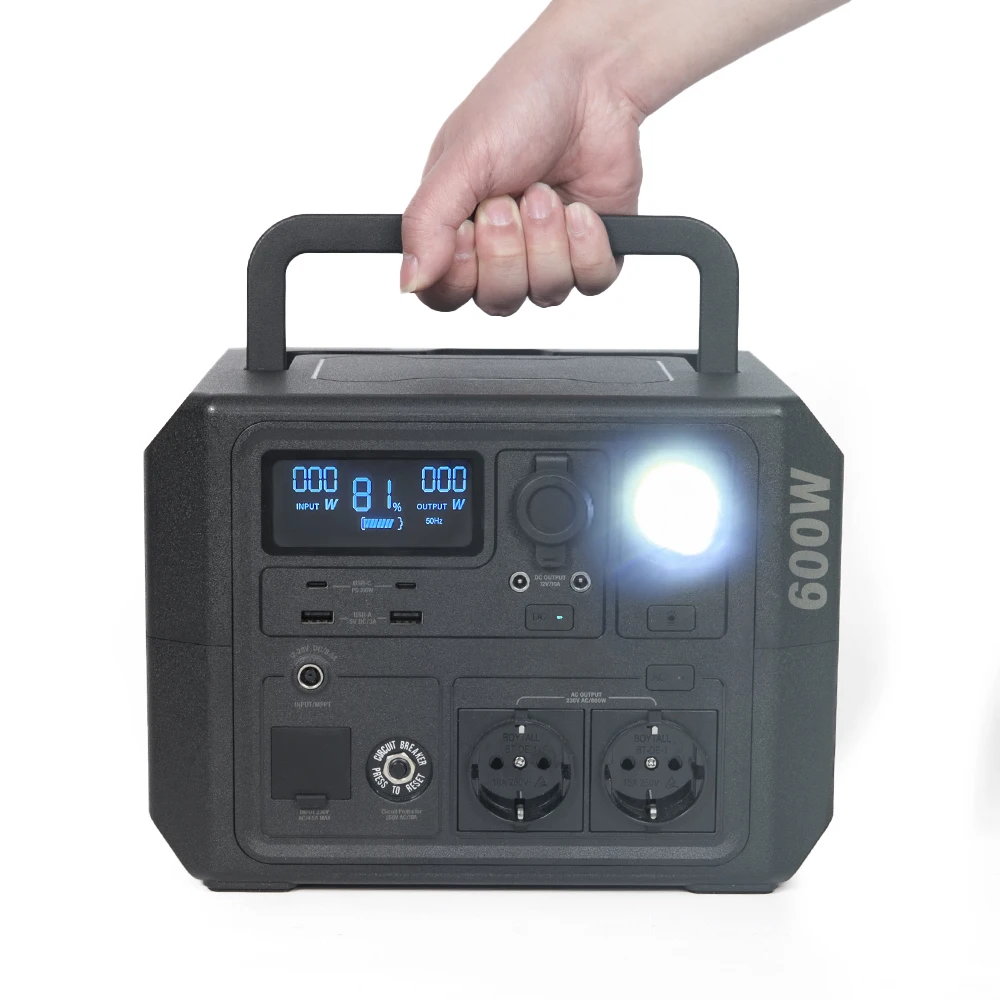 New large-capacity household energy storage power source solar charging multi-purpose lithium battery portable power station