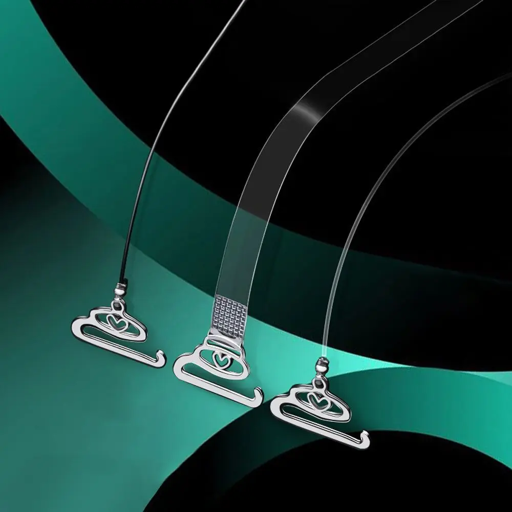 

Strap Metal Buckle Heart for Wedding Transparent Shoulder Strap Invisible Bra Strap Bra Accessories Intimates Accessories