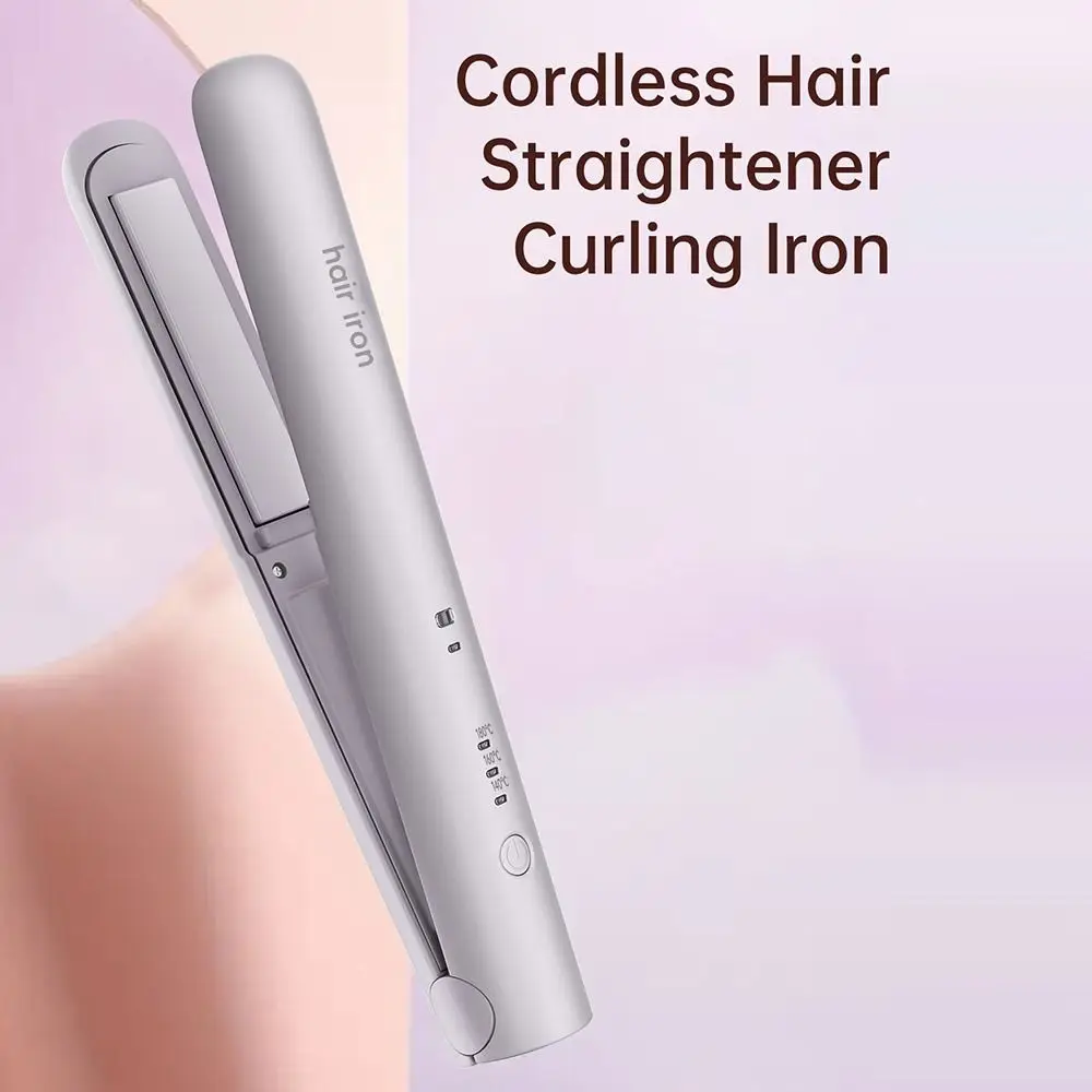 New Wireless Hair Straightening Mini 2in1 Bangs Straightener Improve Frizzy Hair Small Power Splint for Student Dormitory