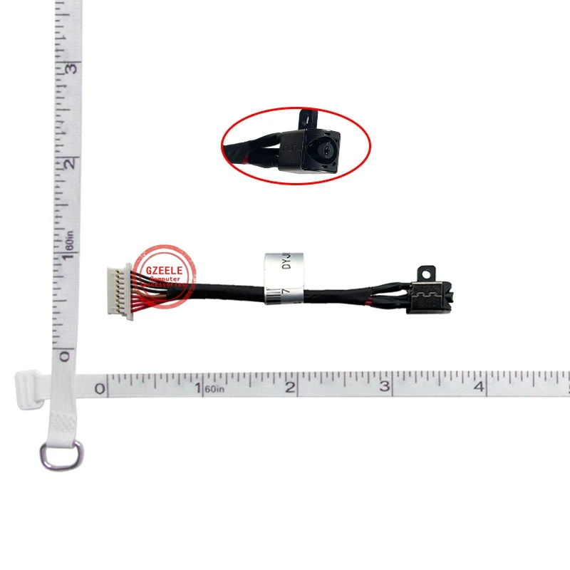 

Laptop DC Power Jack Cable For DELL Inspiron 15 7580 7591 7590 P83F P84F Computer DC Power Jack