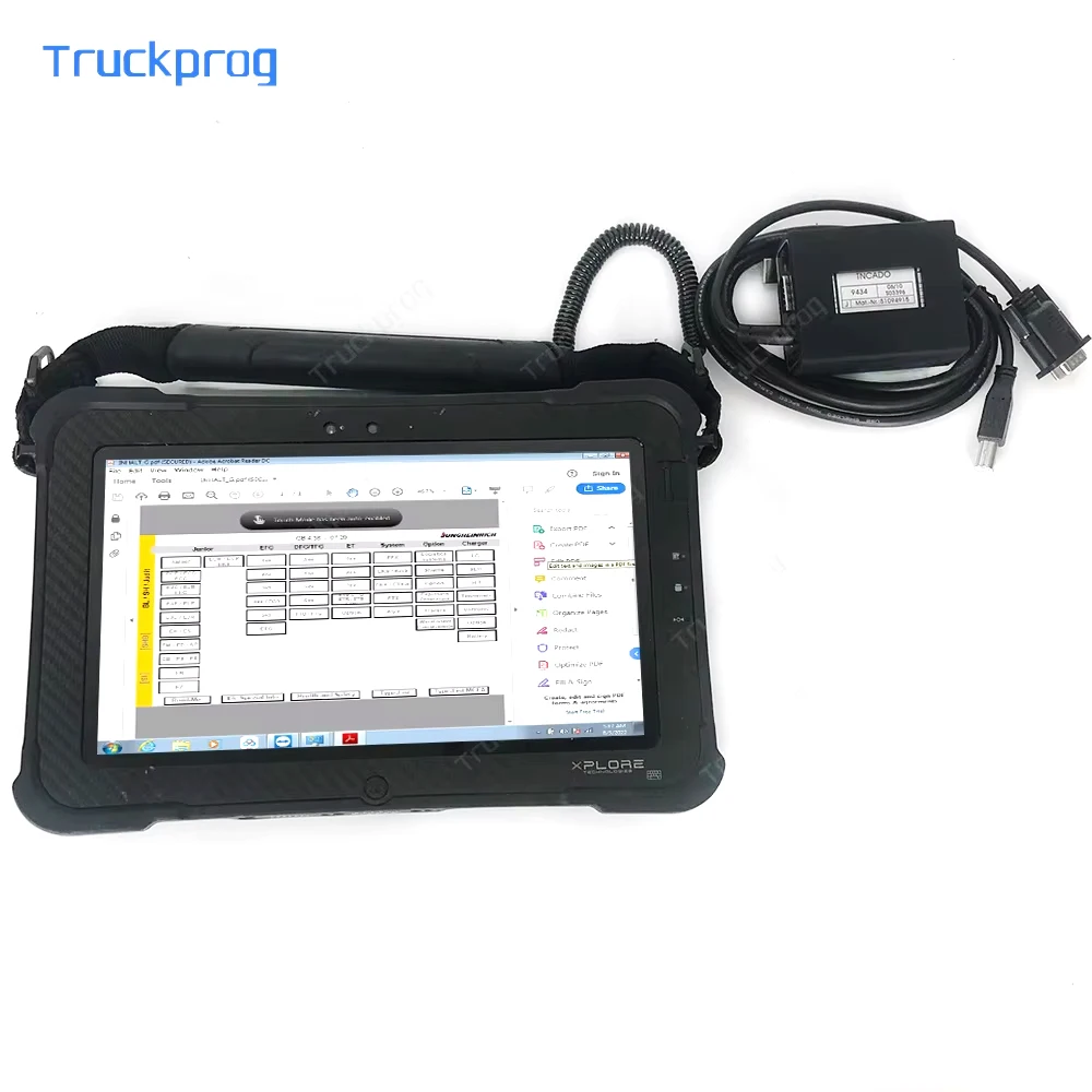 

Xplore tablet For JUDIT 4 Jungheinrich Judit 9394 parameters device Box Incado Forklift Truck Auto Diagnostic Tool