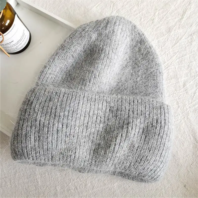 Kalte Mützen für Männer und Frauen, Wintermützen, winddichte Pullover-Strickmützen für Damen, vielseitige und warme Wollmützen – Detail 8