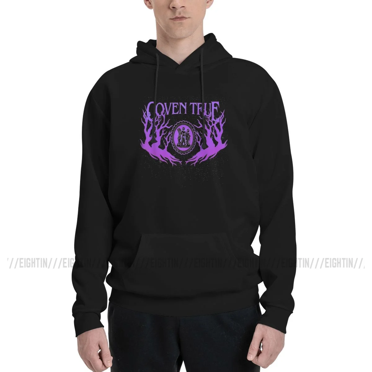 Leisure Hoodie Paar Dunne Fleece Sweatshirt Mannen Agatha Along Agatha Harkness Coven True 100% Katoenen Sweatshirt Capuchon Tops