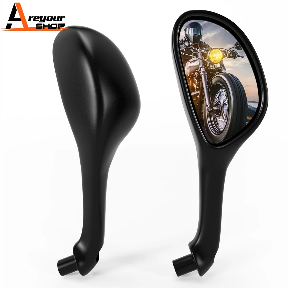 Areyourshop BLACK PAIR of REAR VIEW MIRRORS for GILERA RUNNER 50 125 180 200 FXR SP VXR NRG Power Typhoon 50 2T