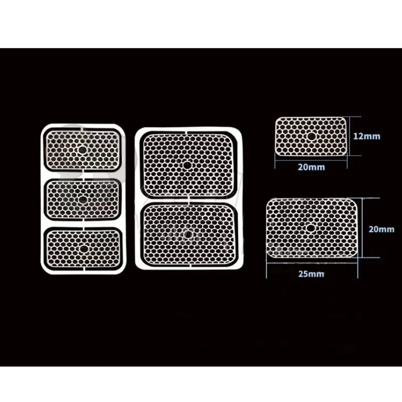 Dental Material Implant Titanium Mesh Membrane Thick GBR Dental Oral Implant Flexible Safety Fixture Titanium Barrier Mesh