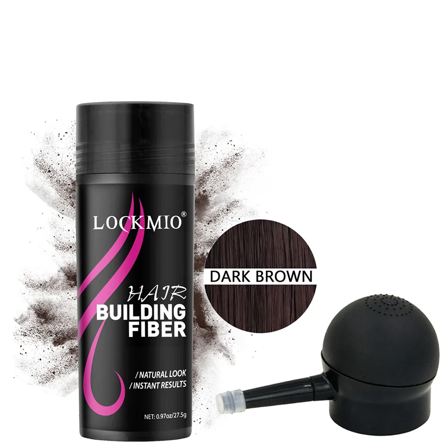 ألياف بناء الشعر النسائية، منتجات تعديل خط الشعر، بخاخ ألياف مسحوق الشعر لإضافة سمك وملمس