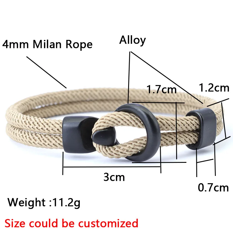 Unique Paracord Survival Bracelet Homme Bilayer Lucky Red Rope Braclet Men Original Gift Pulsera Camping Jewelry Bileklik Erkek