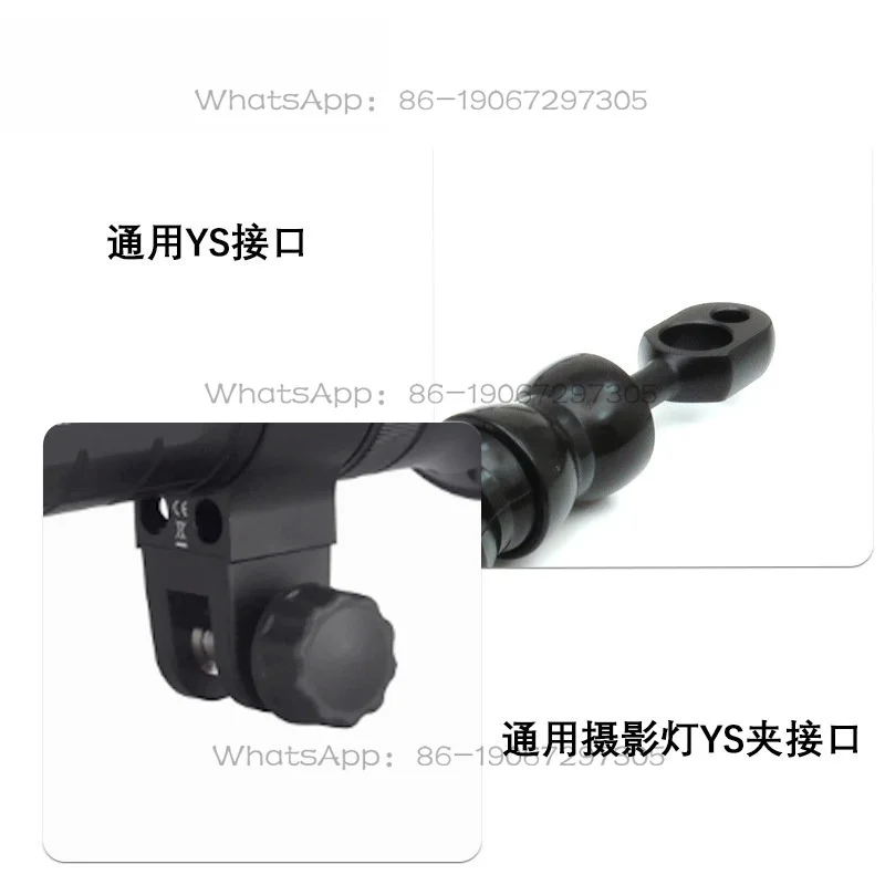 Diving Photography Snake Arm Hot and Cold Boots Joint Vientiane Lamp Arm Bold Version Contains Steel Wire
