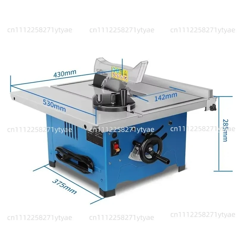 210mm 1800W wood cutting table saw for woodworking