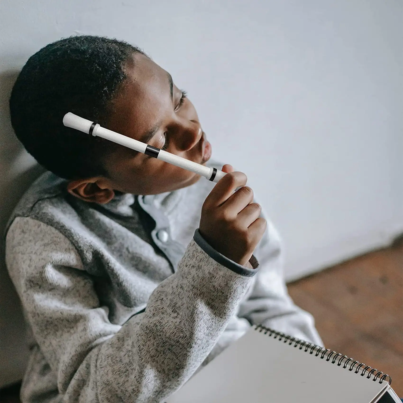 2X Pen Spinning Rotating Finger Pen Detachable Spinning Mod Reduced Pressure For Kids And Adults Office School Supplies