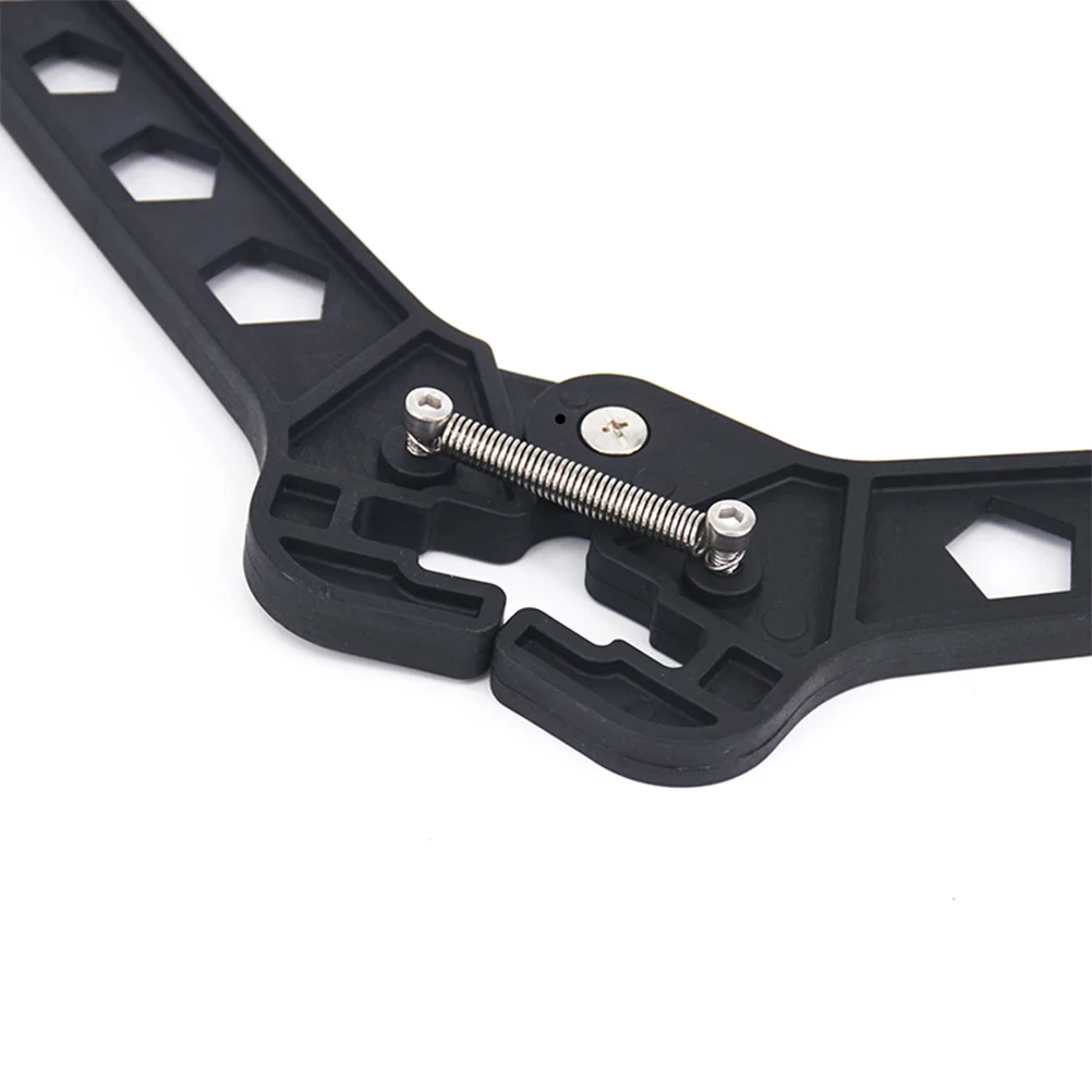 

2pcs Black Compact Spring-Loaded Bow Stand Clip-On Holder For Recurve Compound Traditional Bows Field Target 3D Shooting