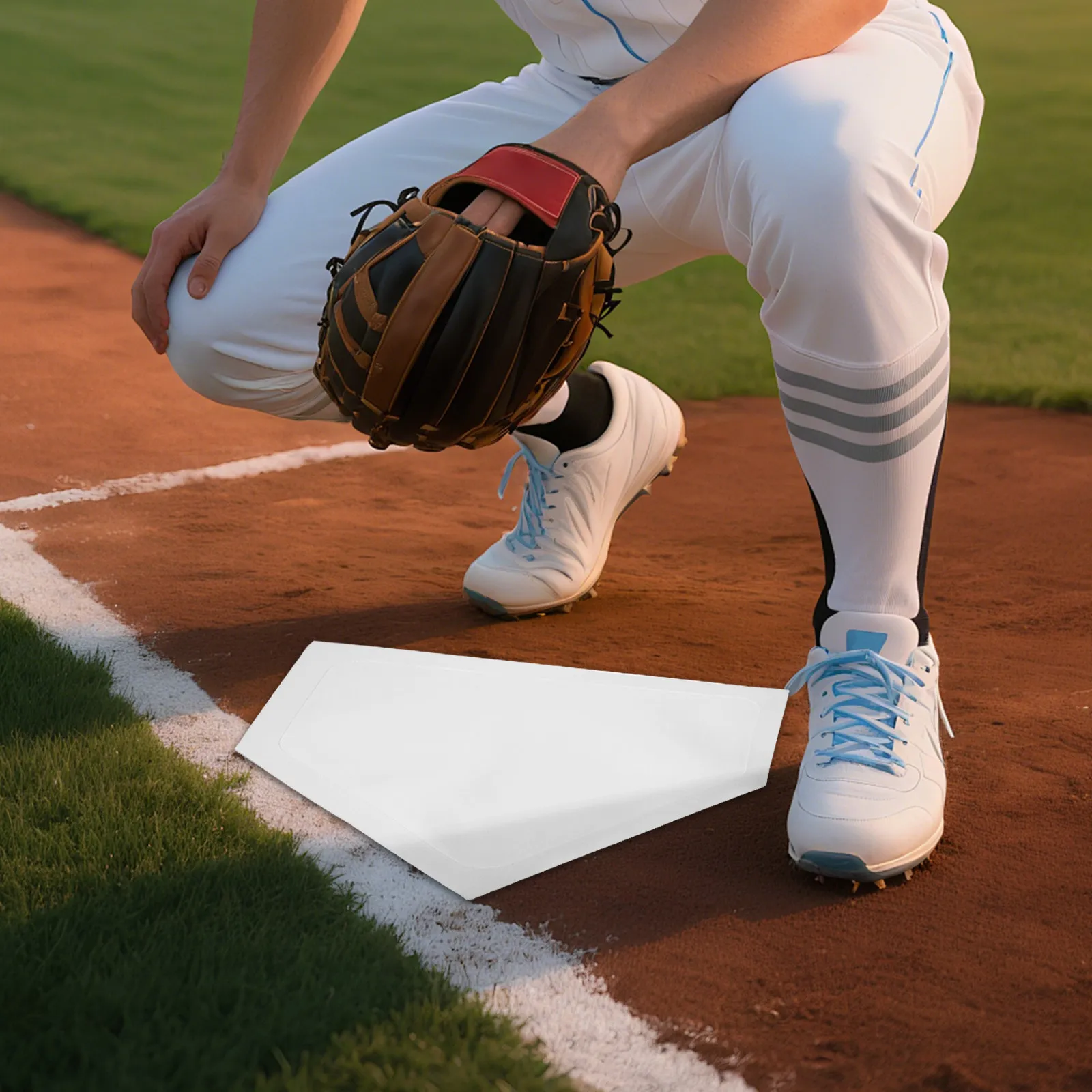 

Тренировочная пластина для бейсбола: прочный коврик из ТПЭ для домашних тренировок, поддерживает контролируемые упражнения, улучшает производительность, обучающий маркер для питчеров