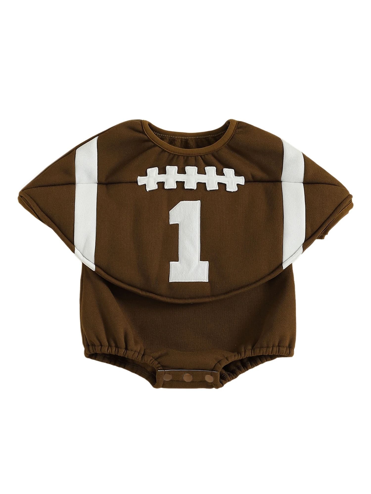 

Футбольный комбинезон для маленьких мальчиков, стильный боди с v-образным вырезом и короткими рукавами для новорожденных, очаровательный наряд для игр