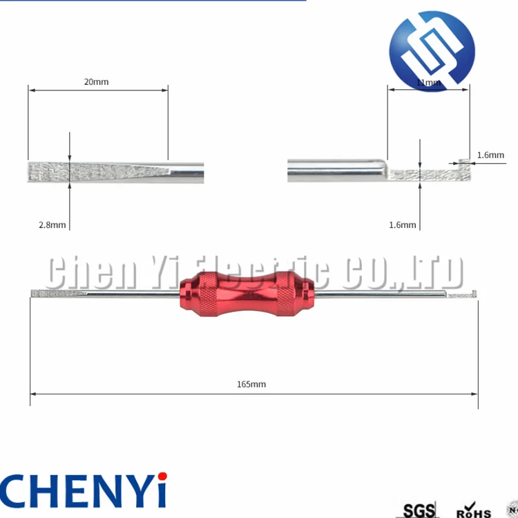 Deutsch Connector Removal Tool DT Series Solid Contacts Pin terminal removal tool DRK-RT1 for DT DTM DTP DTV DRB DRCP connectors